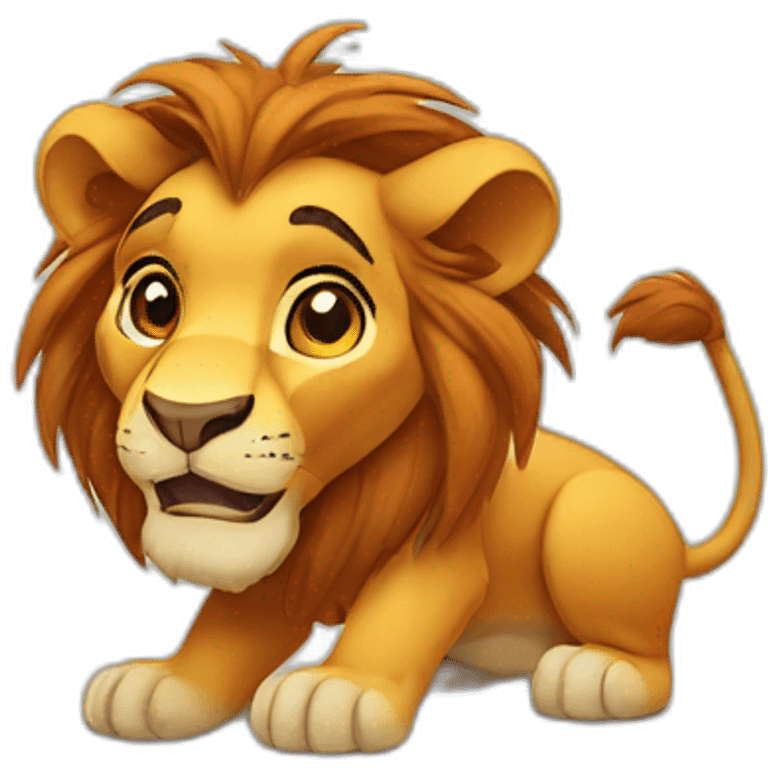 Lion King emoji