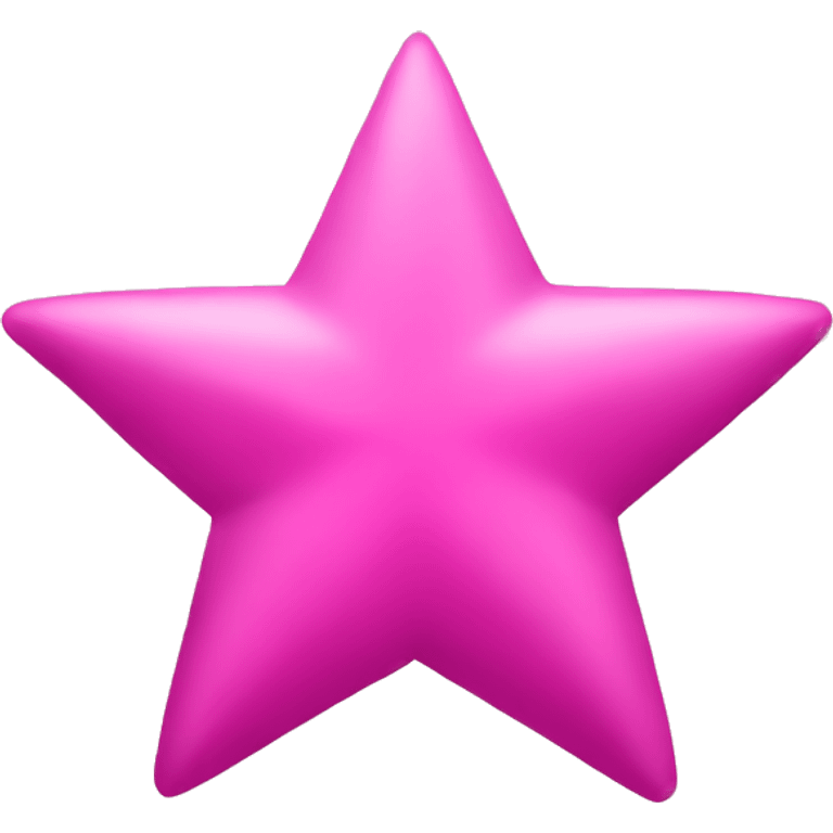 pink star emoji