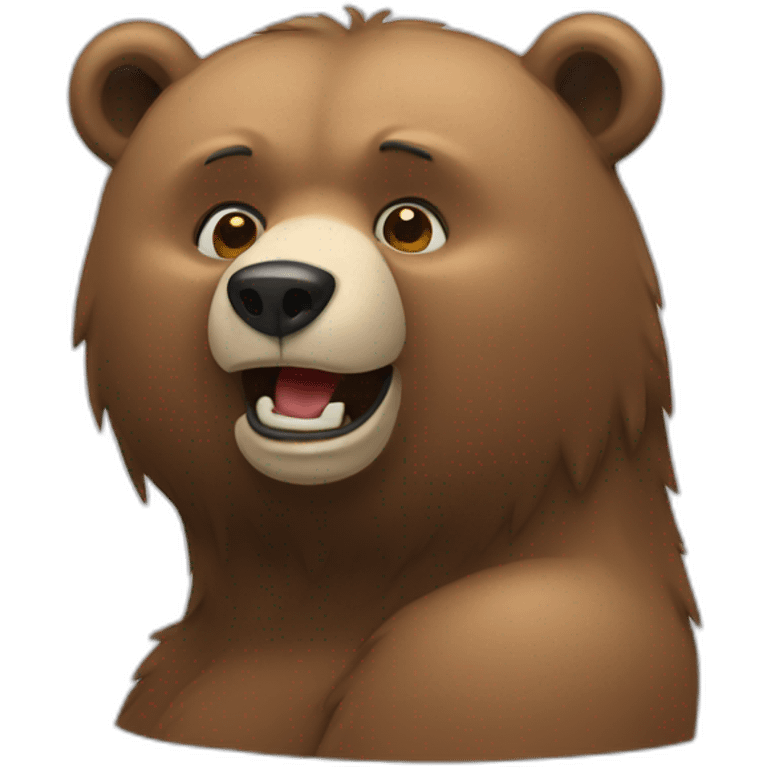 Bear market  emoji