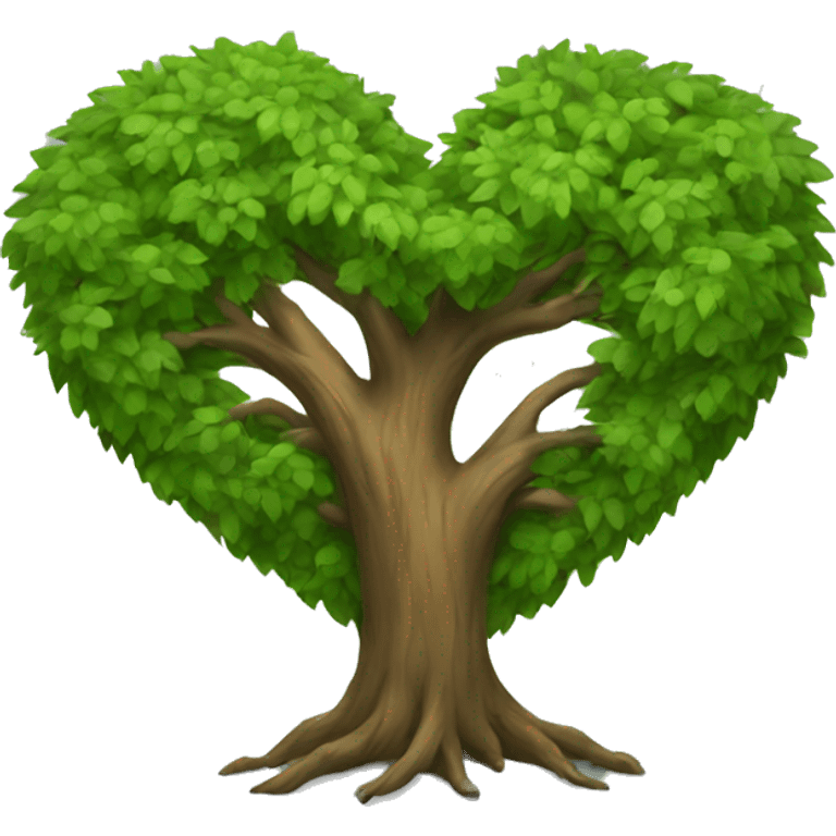 tree heart emoji