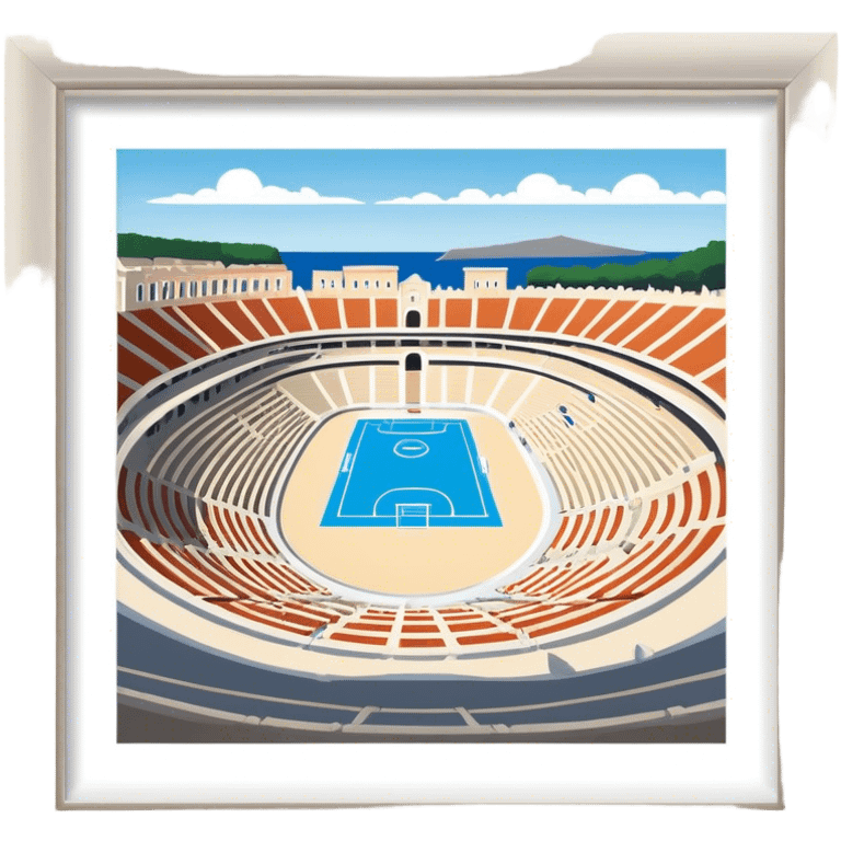 Cinematic Realistic Pula Arena, Croatia emoji emoji