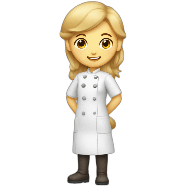 Laboratory bakers emoji