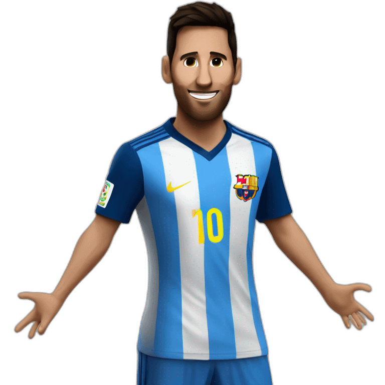 leonel andres messi  emoji