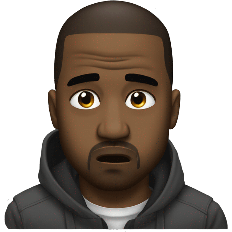 Kanye west crying emoji