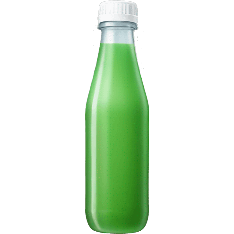 juice bottle with white cap emoji