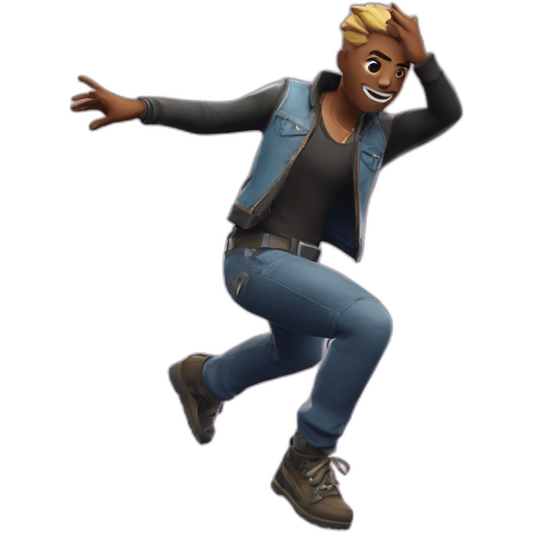 fortnite dancing emoji