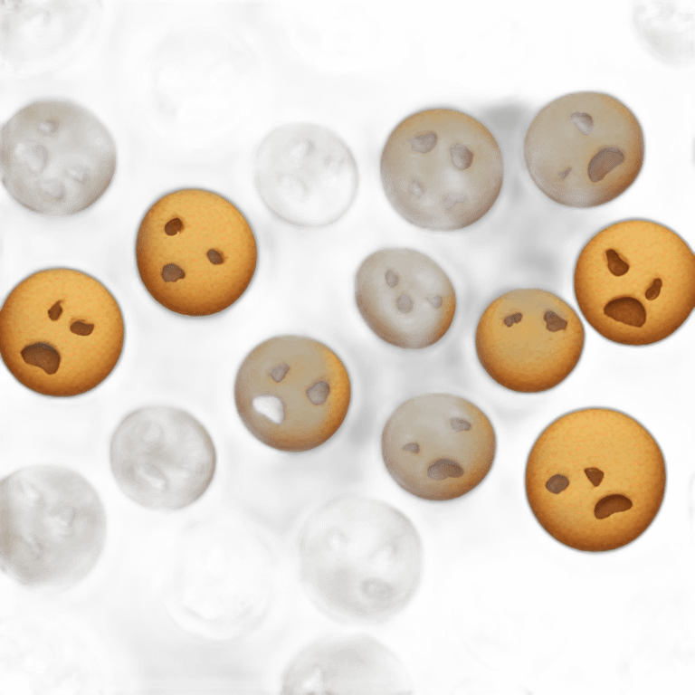 Cookie crumbs emoji