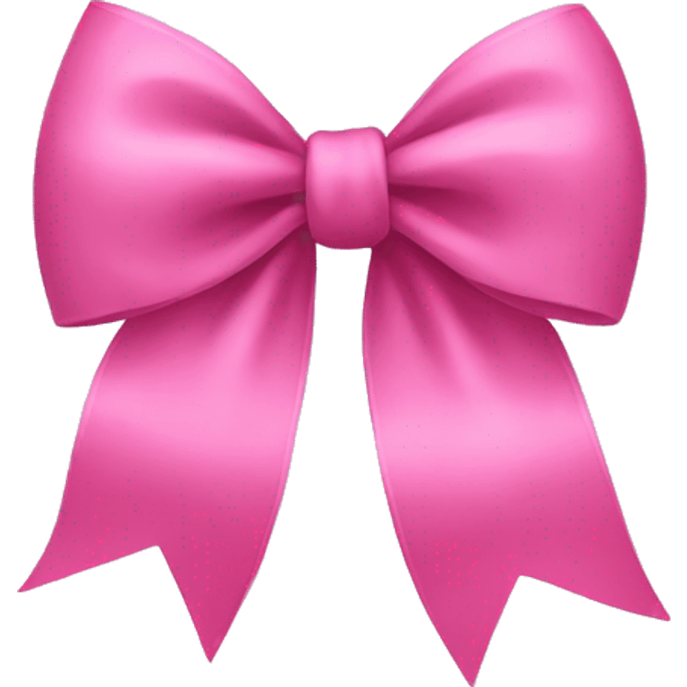 Pink bow emoji