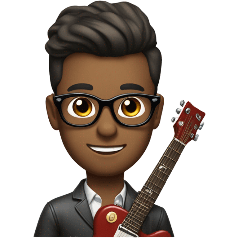 Buddy holly  emoji