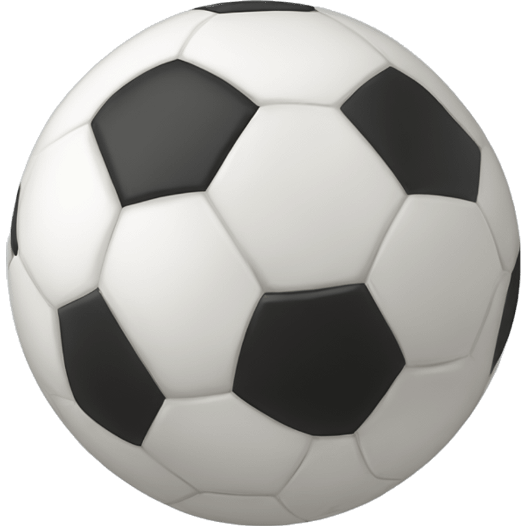 un caca avec un ballon de foot emoji