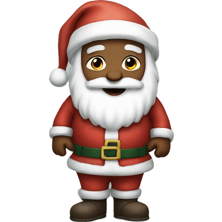 santa insnowglow  emoji