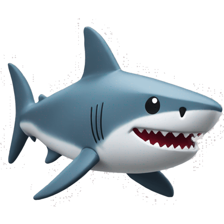 Shark plushie from ikea emoji