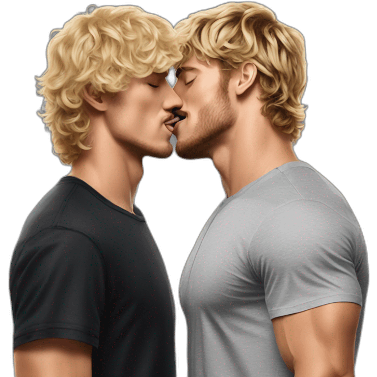 dillon danis logan paul kissing emoji