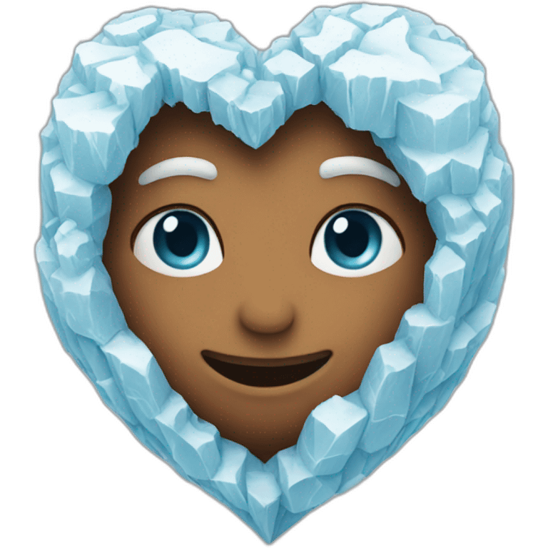 ice heart emoji