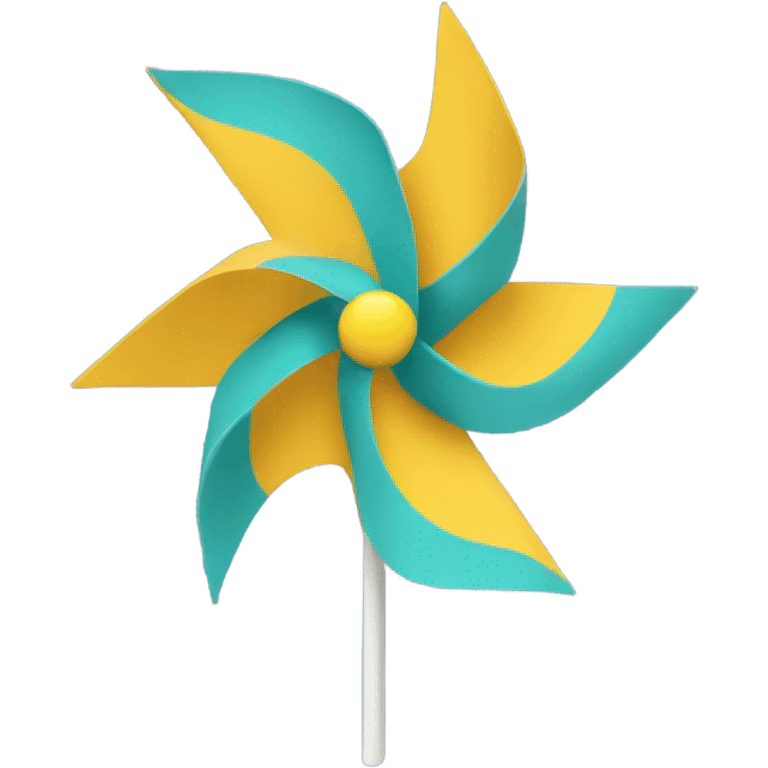 A simple pinwheel emoji