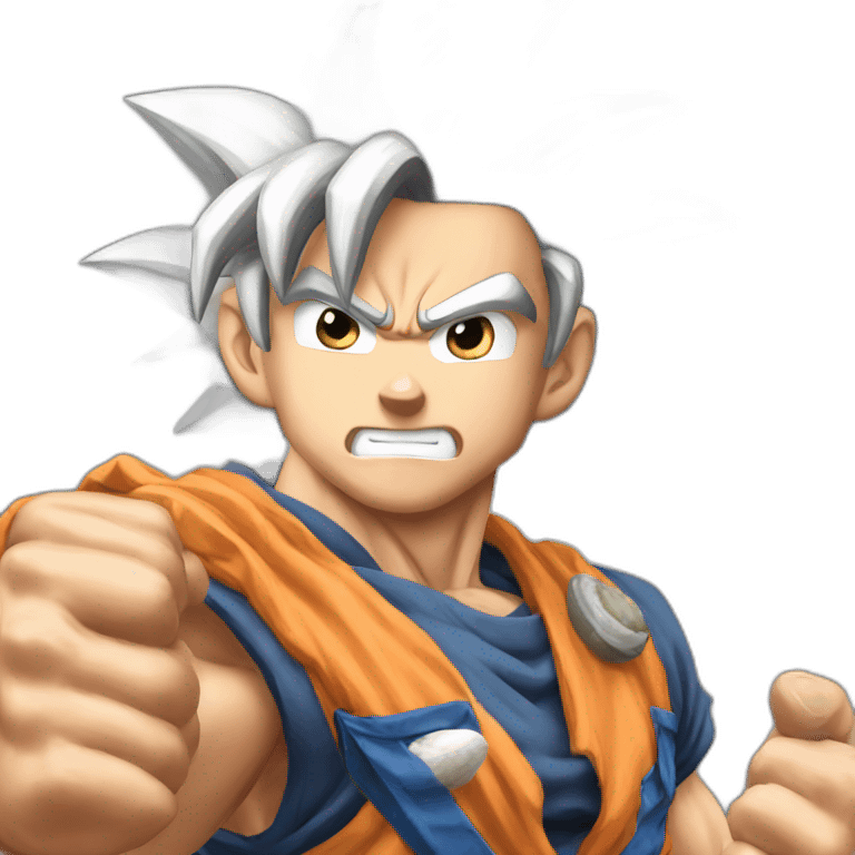 goku holding nuts emoji