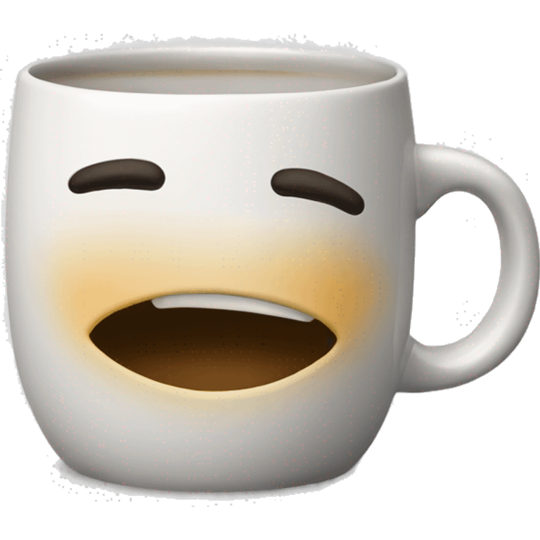 TEA MUG ZEN YOG emoji