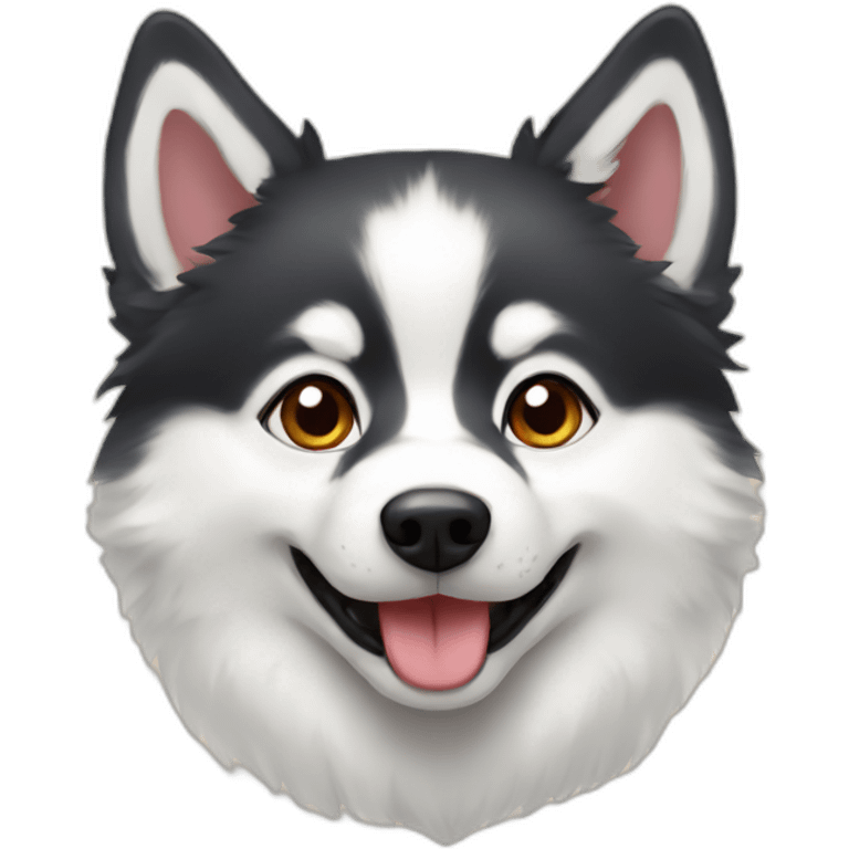 lovely-pomsky emoji