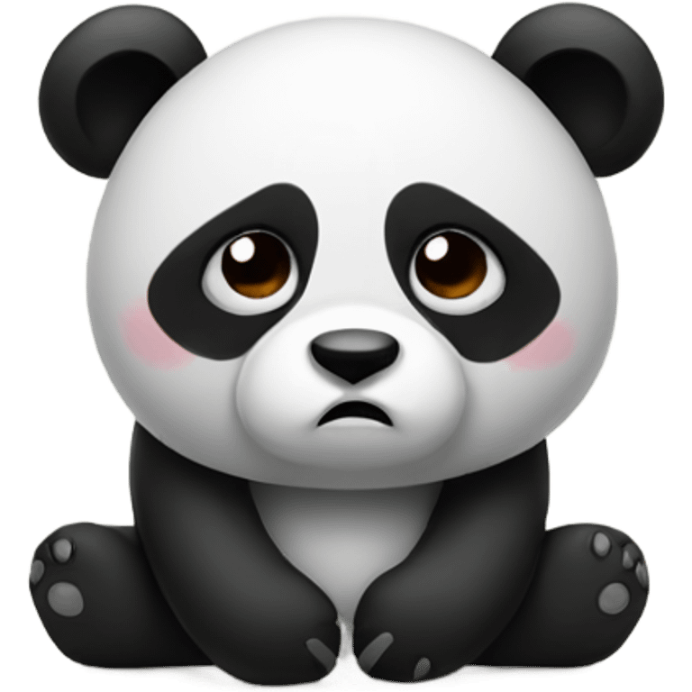 sad panda emoji