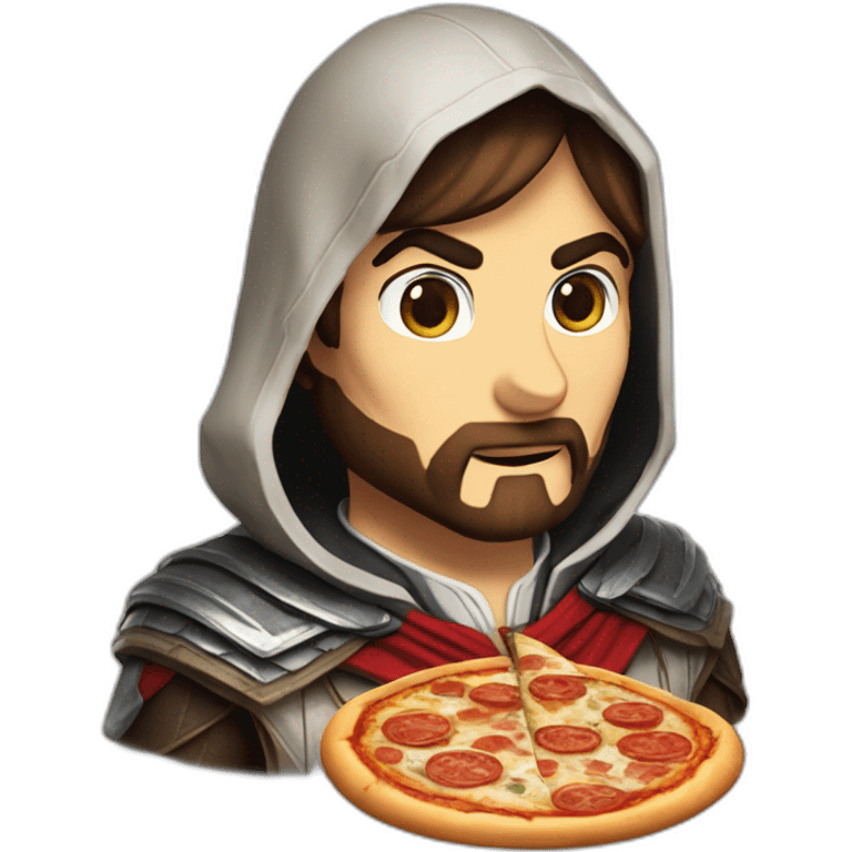 Ezio-auditore-eating-pizza emoji