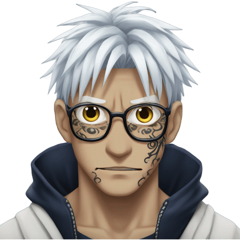 sukuna from jujutsu kaisen, realistic emoji