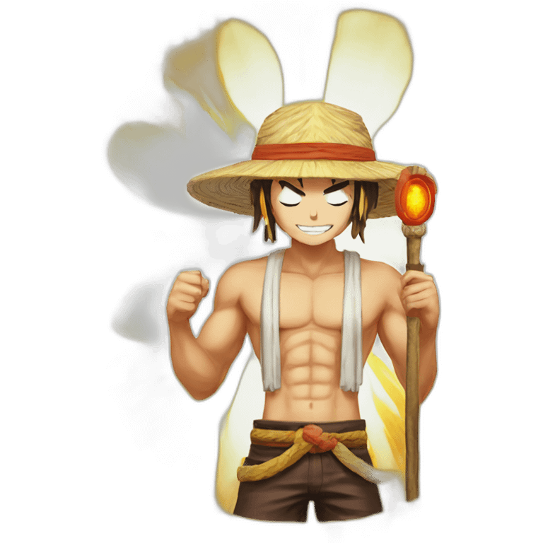 Sun god nika luffy emoji