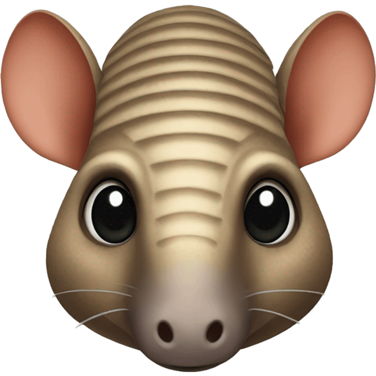 Armadillo Head emoji