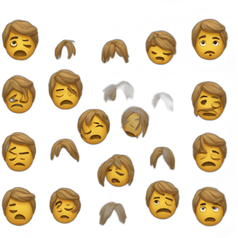 Sad emojis emoji