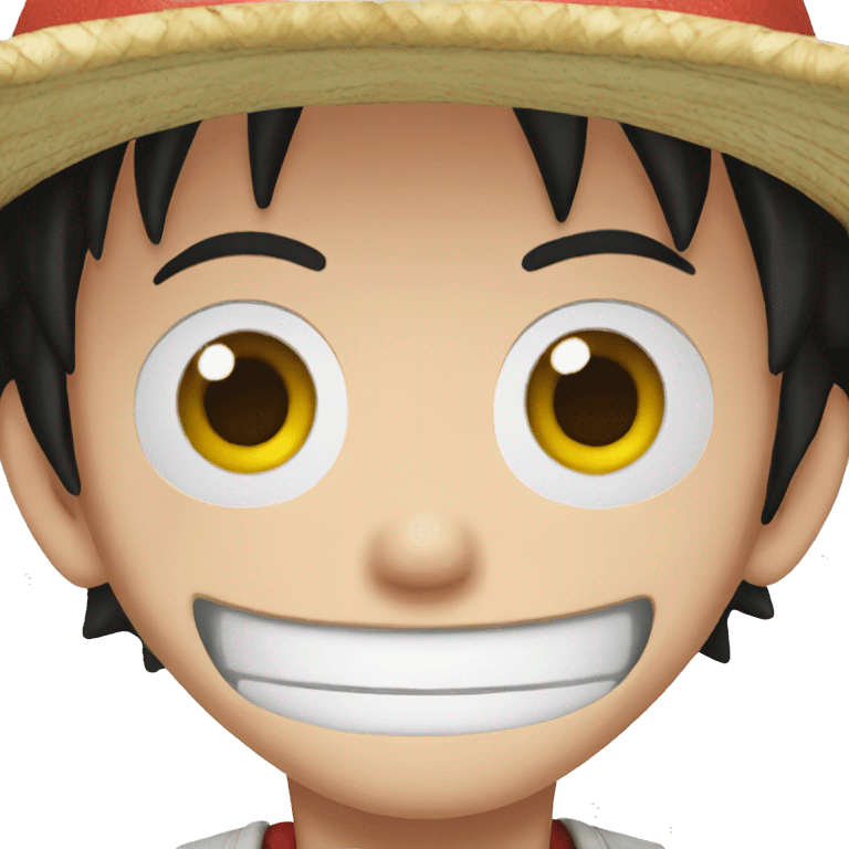 Luffy from one piece emoji