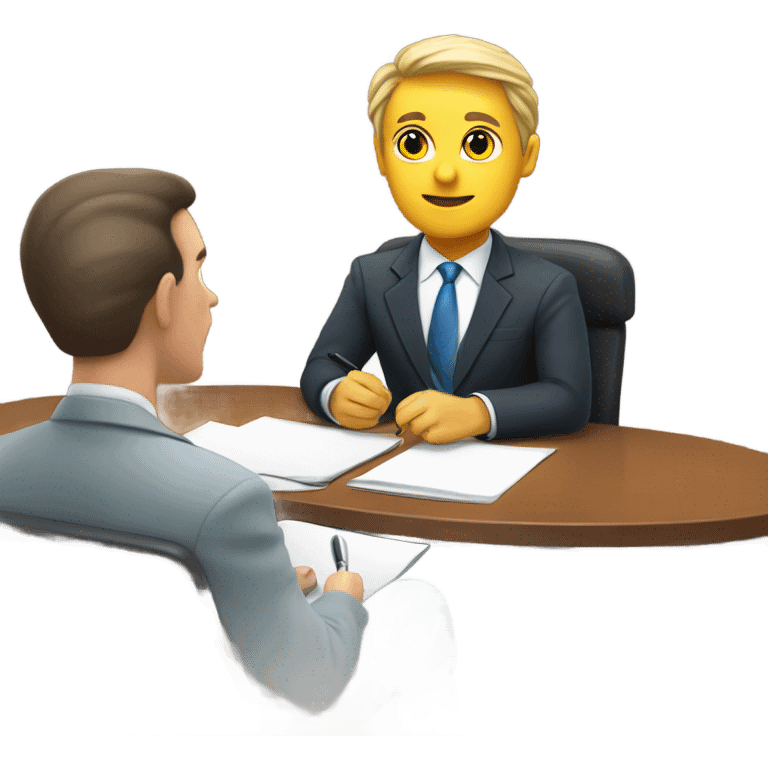 interview in company emoji