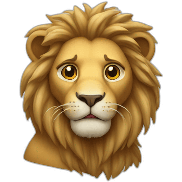 Lion heart emoji