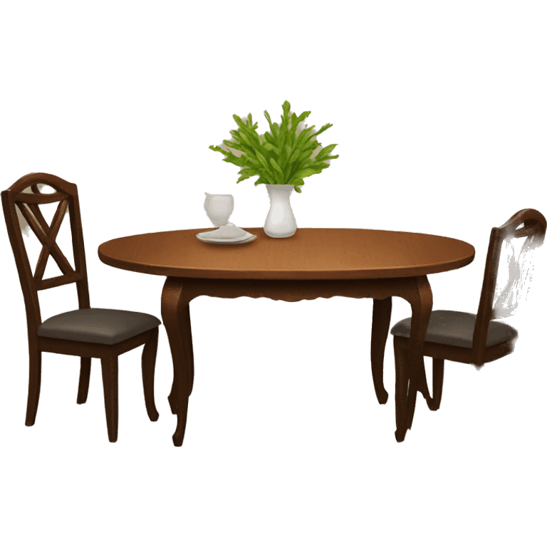 dining table emoji