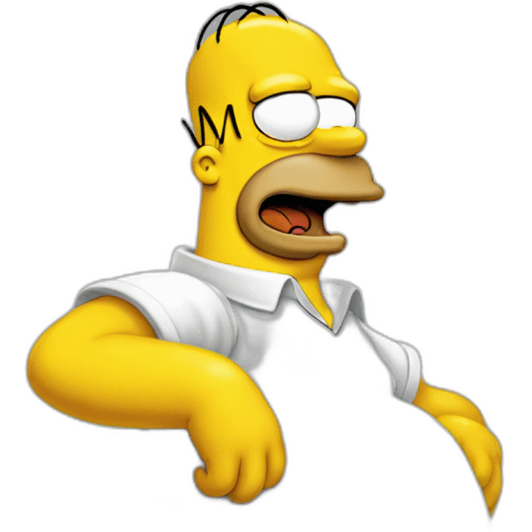 Homer Simpson Homer Simpson emoji