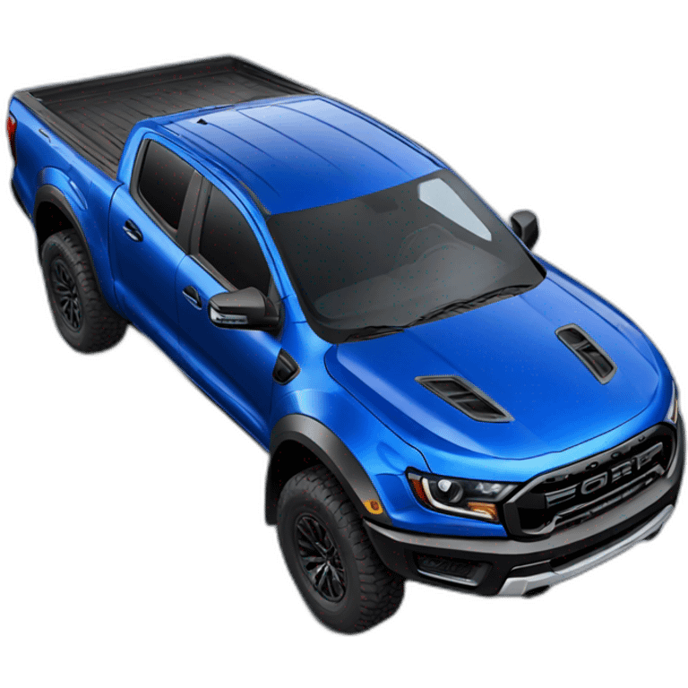 Blue Ford ranger raptor emoji