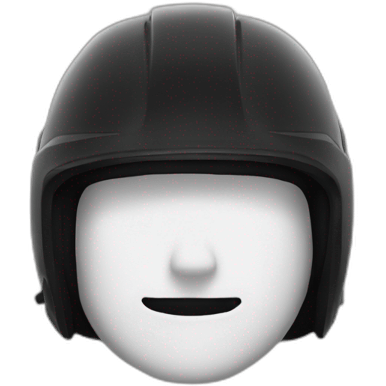 A man with black helmet written SAP Build on the helmet emoji