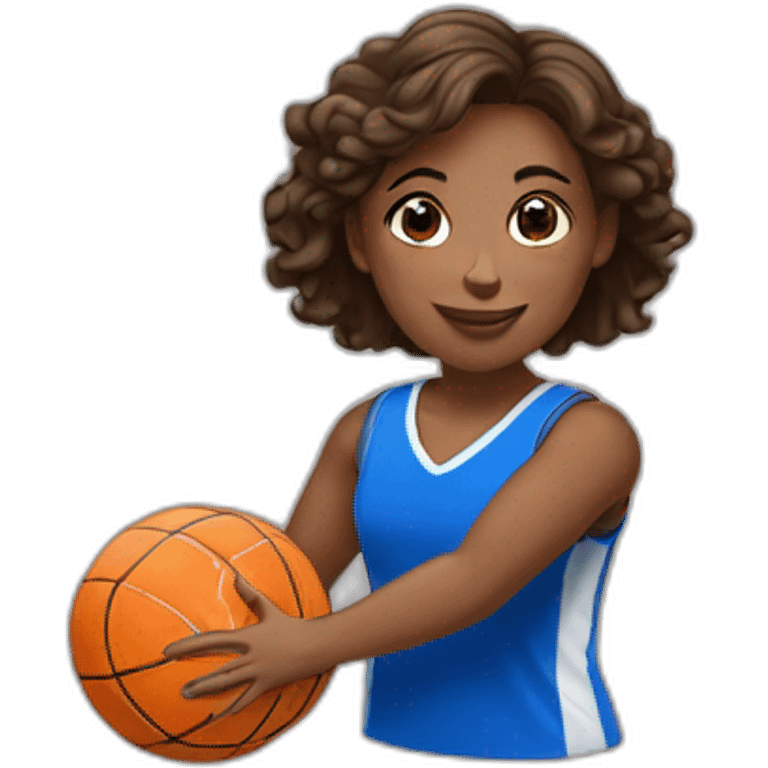 Une princesse qui joue au handball emoji