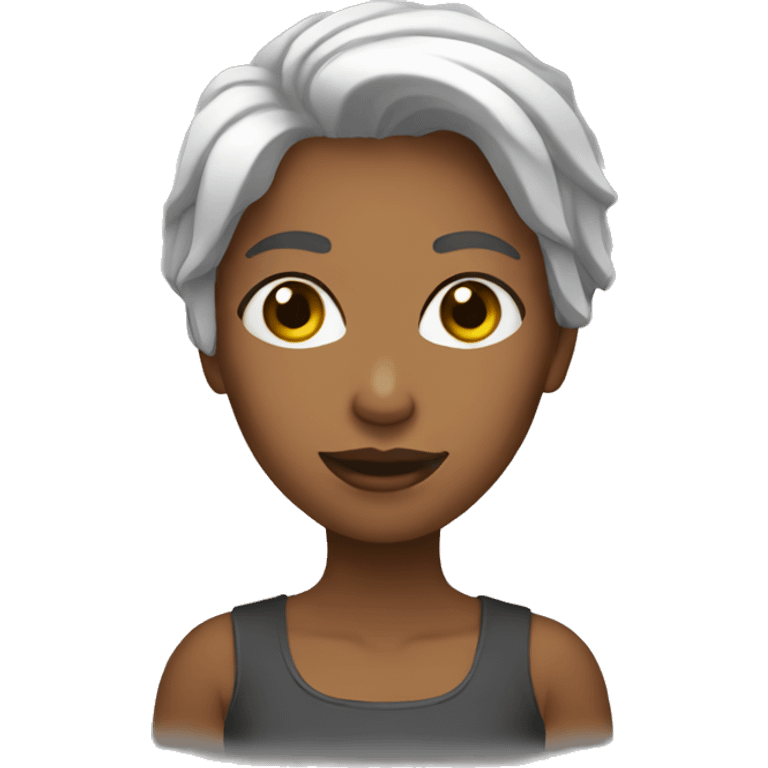 Femme saine  emoji