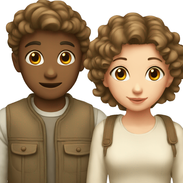 Boy and girl emoji