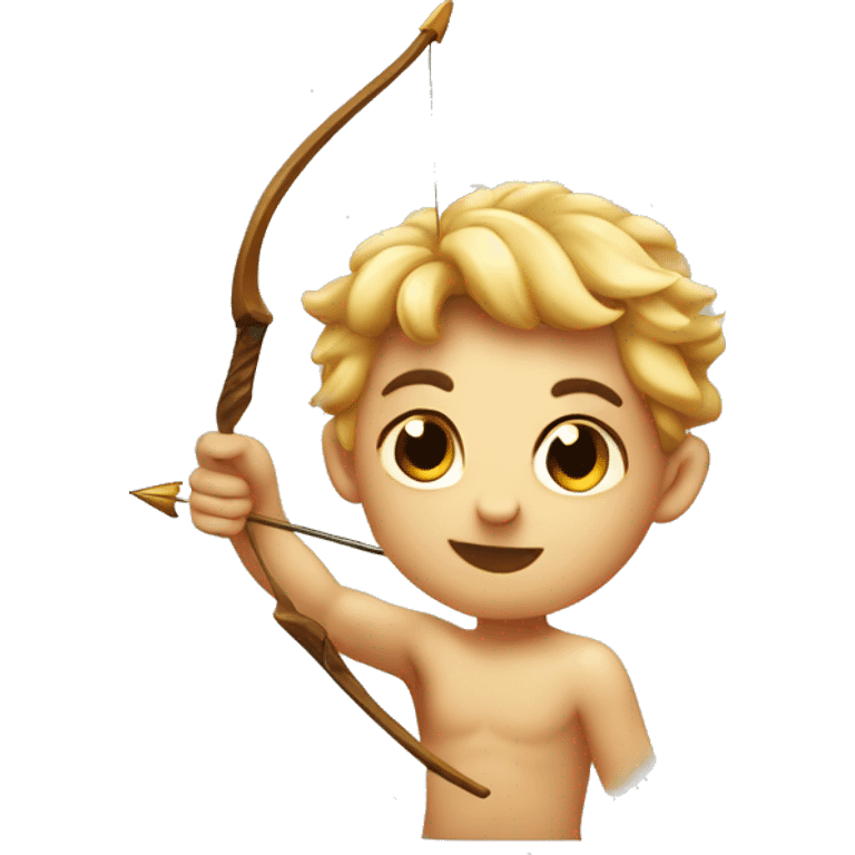 Cupido with an arrow in the head emoji