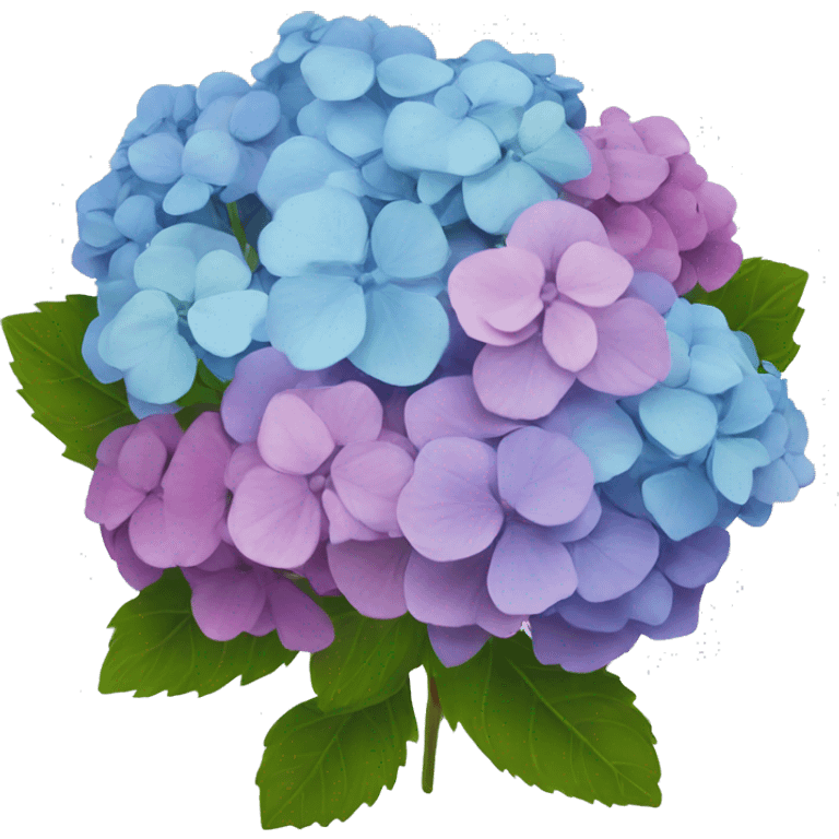 Hydrangea bouquet emoji