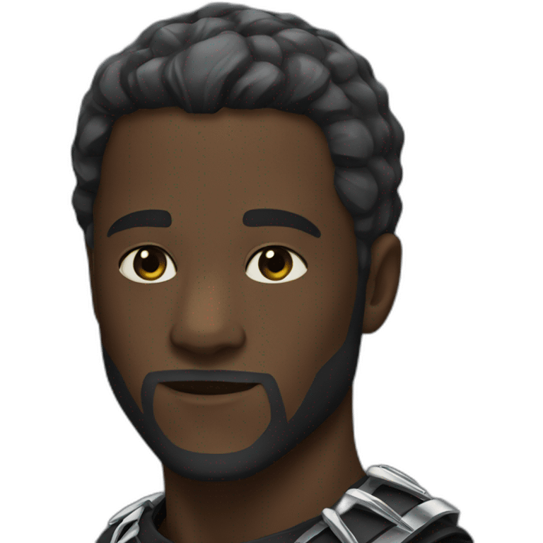 black panther emoji