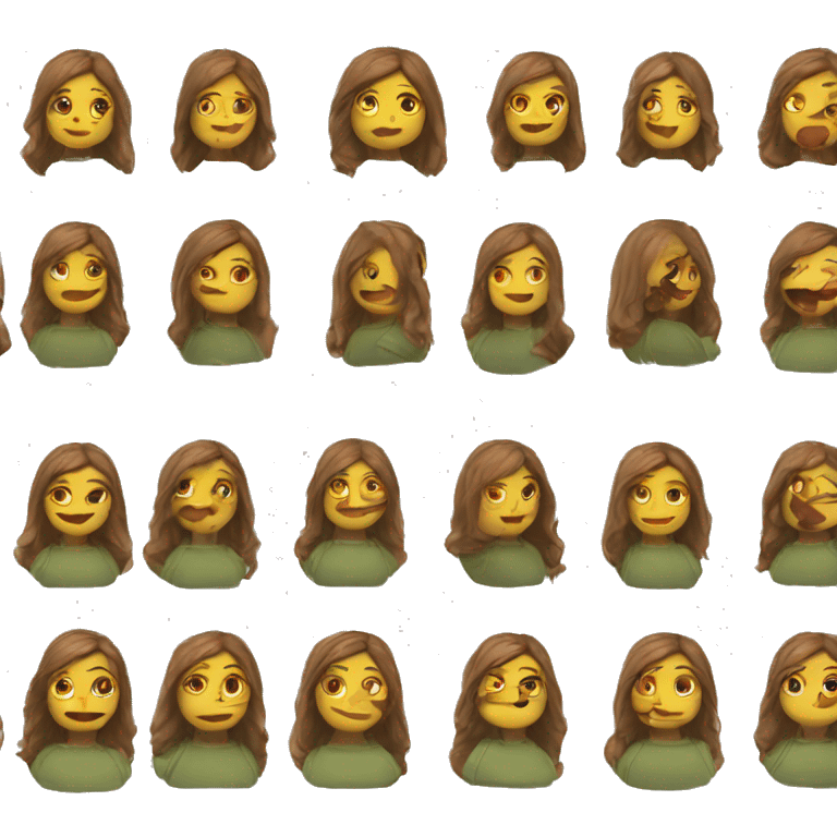 mona muñeca emoji