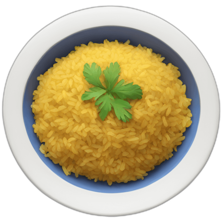 blue curry rice emoji