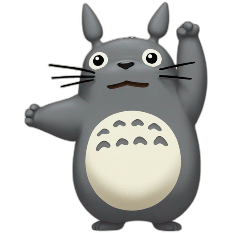 Totoro hip-hop danse emoji