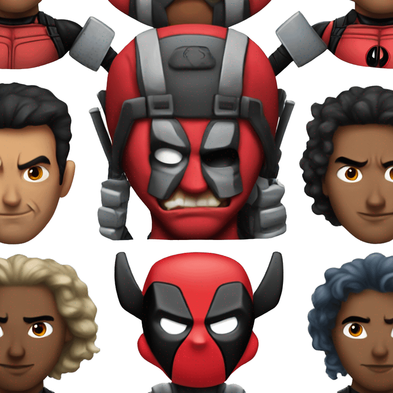 Deadpool wolverine emoji