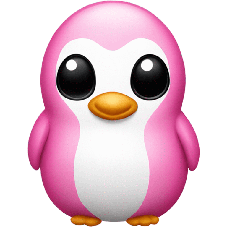 pink pingouin emoji