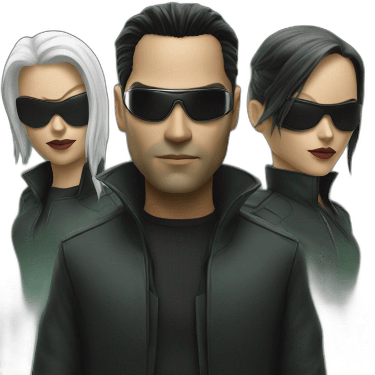 Trinity, the matrix emoji