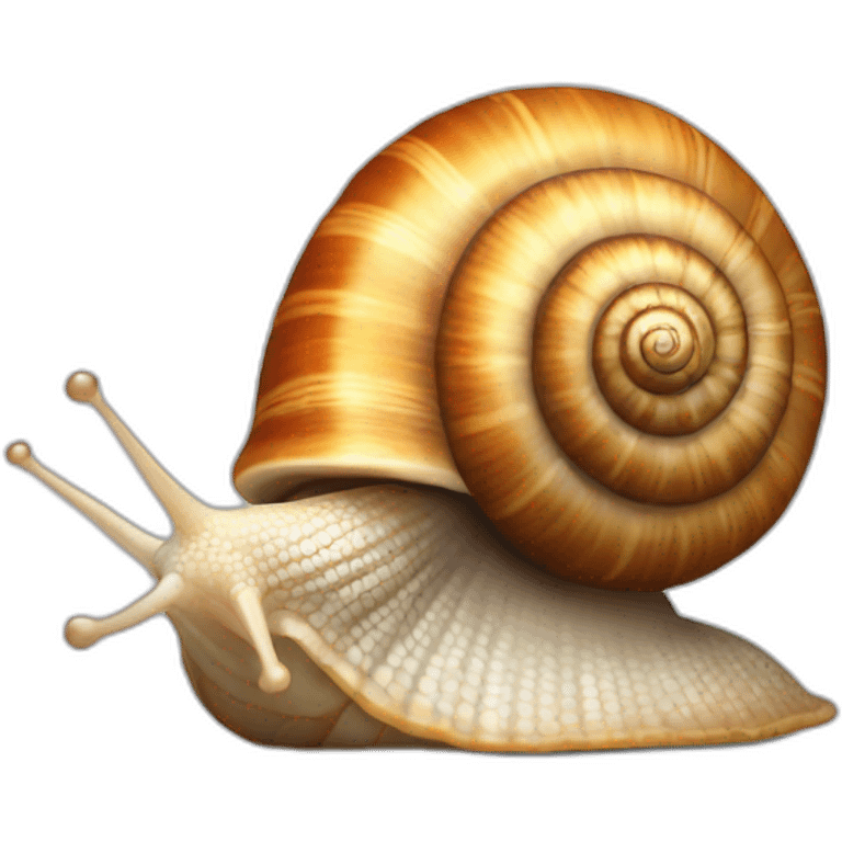 a snail shell emoji