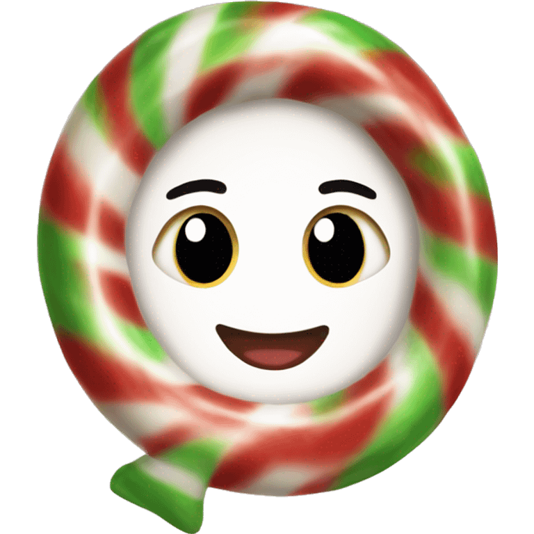 Peppermint candy  emoji