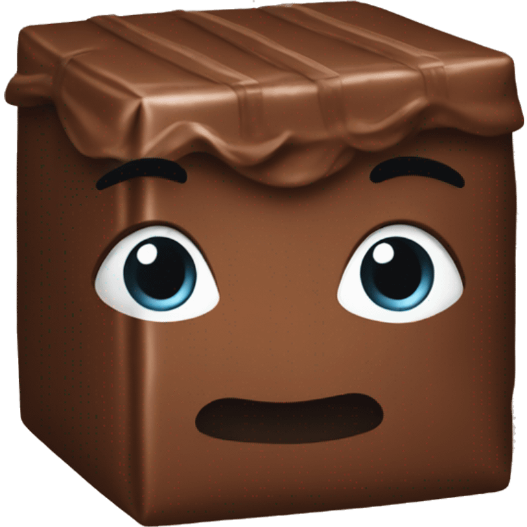 wrapped chocolate emoji